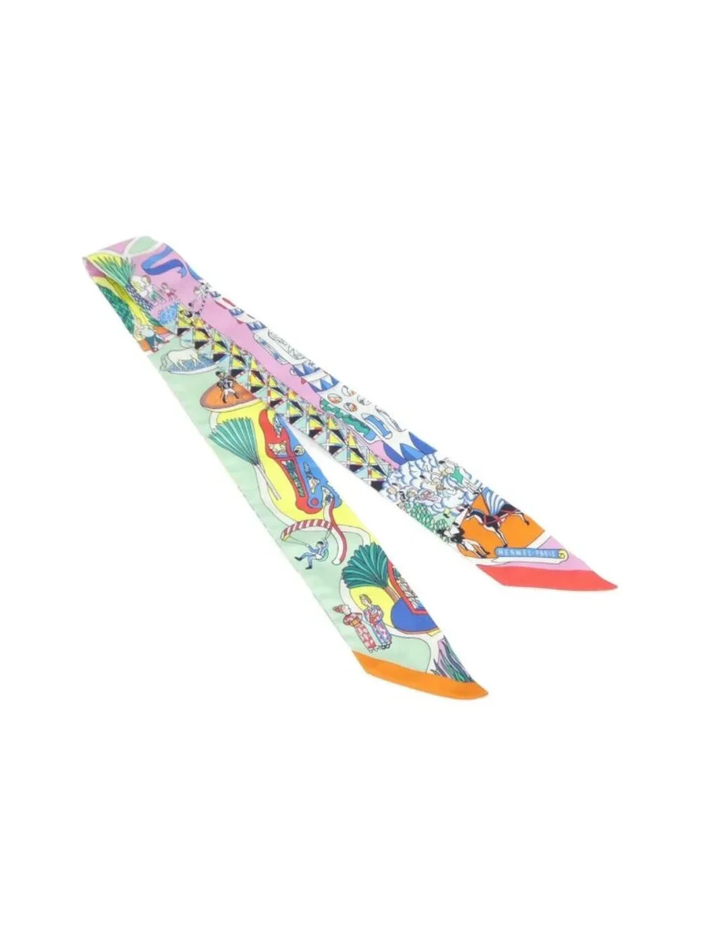 ★SOLD★ Hermes Exposition Universell Twilly Scarf - Picture 1 of 3